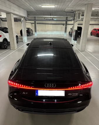 Audi A7 cena 310009 przebieg: 21500, rok produkcji 2022 z Katowice małe 29
